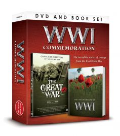 WW1 Commemoration DVD and Book Set